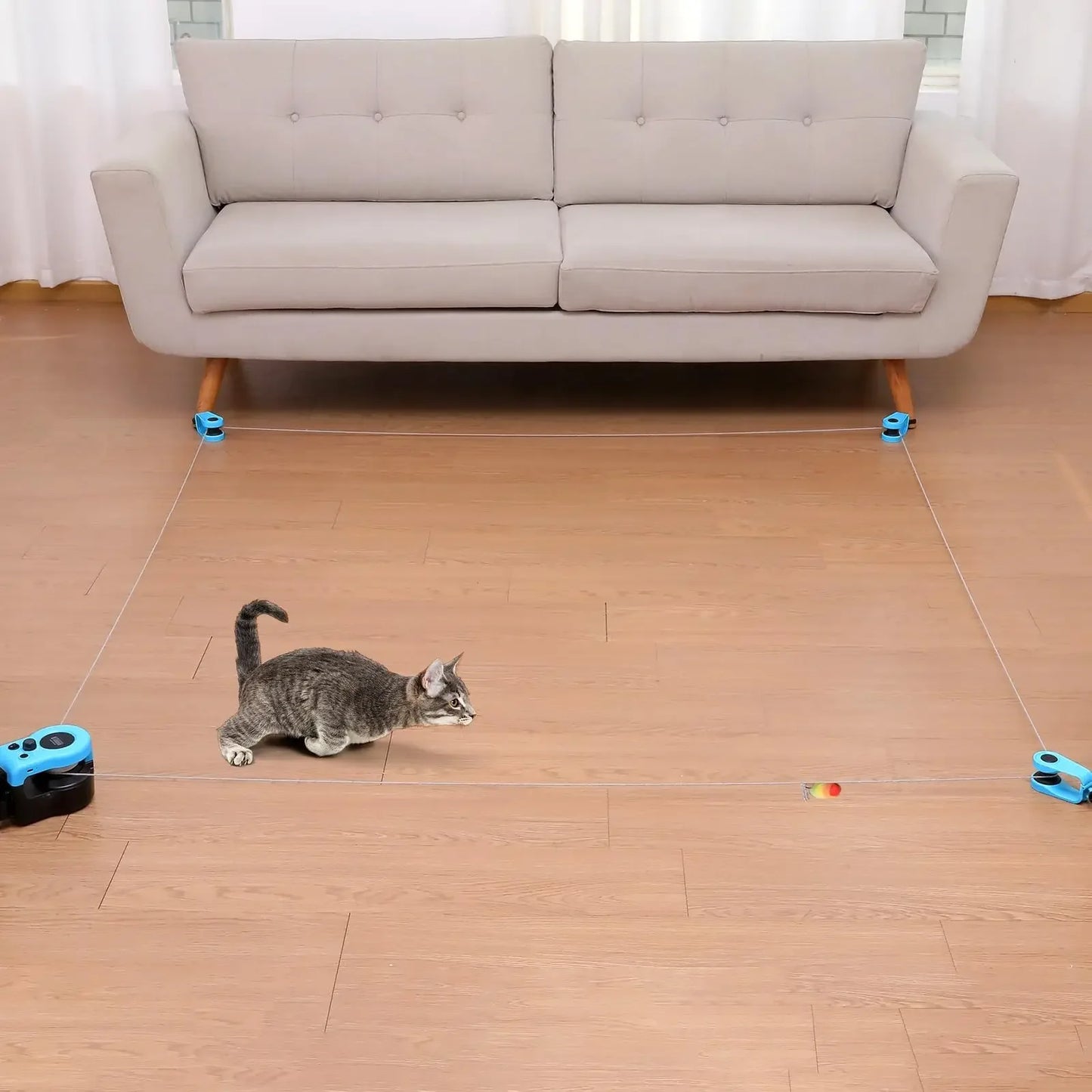 Hunt-n-Run™ Cat Treadmill – Interactive Toy for Indoor Cats