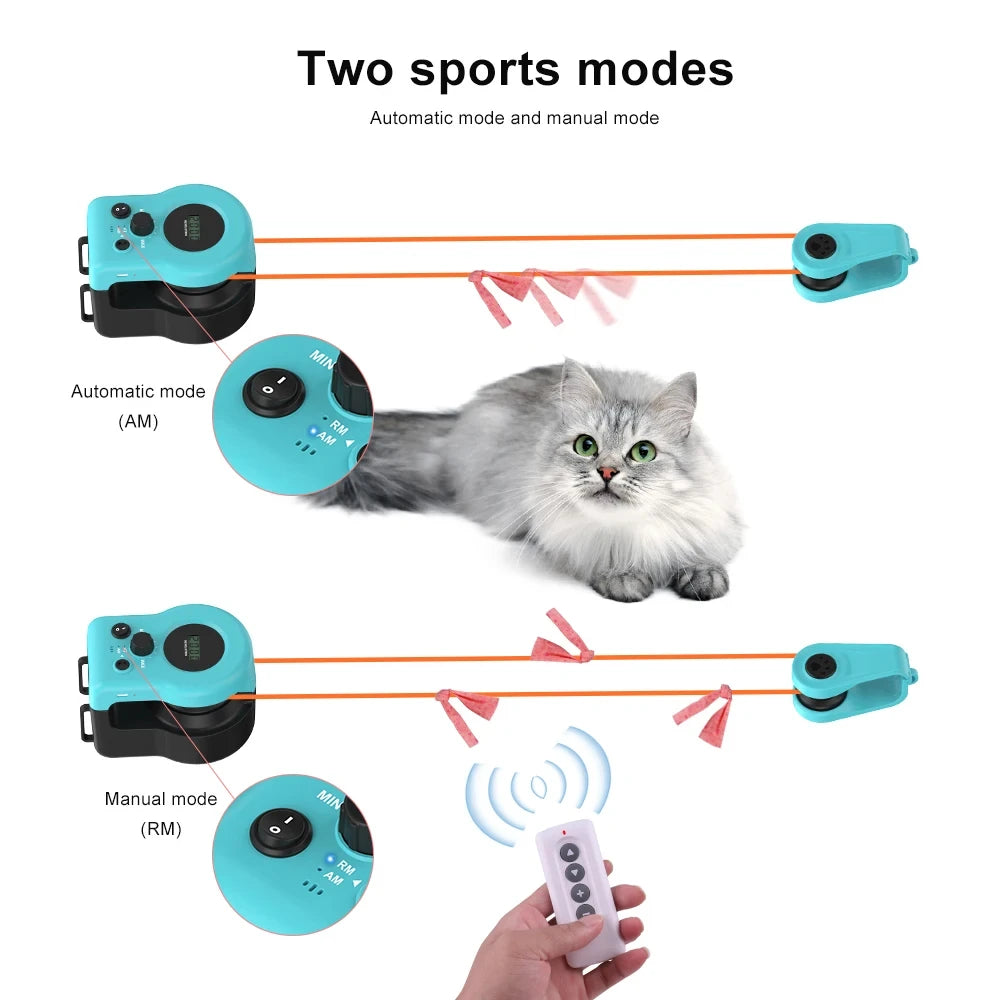 Hunt-n-Run™ Cat Treadmill – Interactive Toy for Indoor Cats