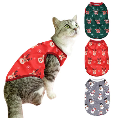 SantaPaws™ – Festive Christmas Vest for Cats & Small Dogs