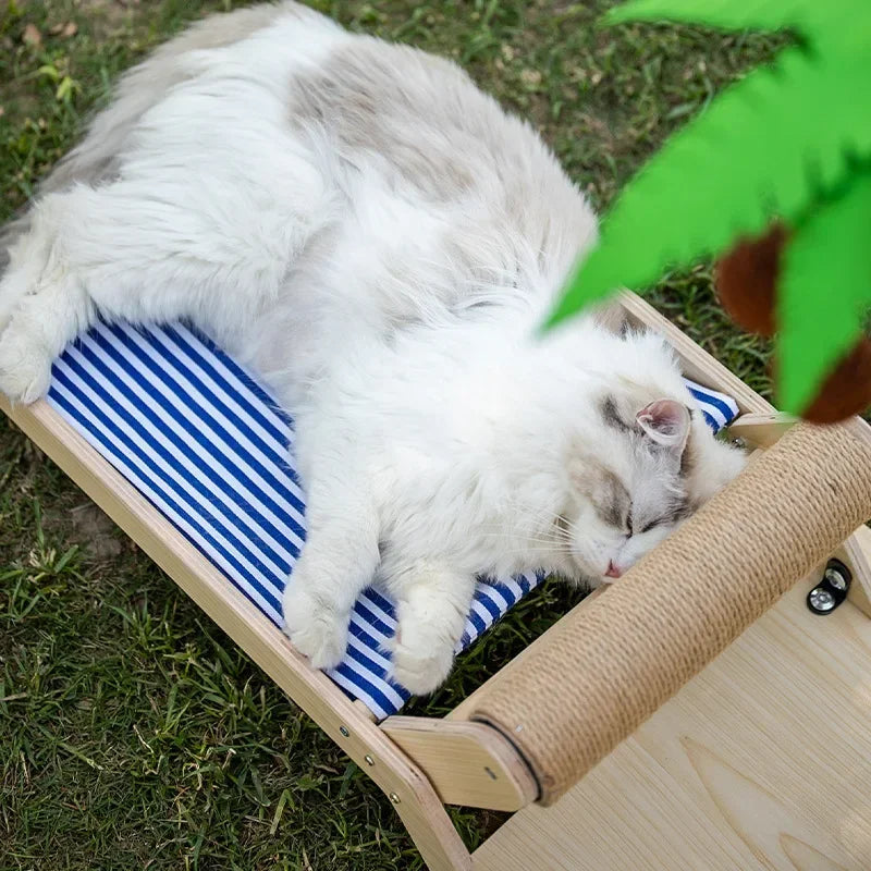 CocoTree™ Cat Tower – Fun Coconut Island Climbing Frame for Cats