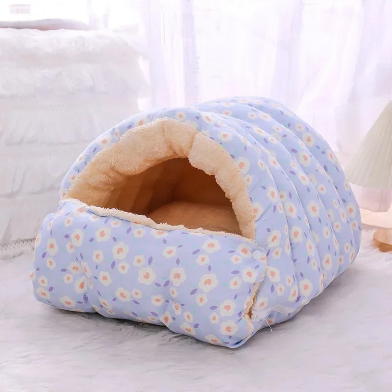 PurrNest™ – Cosy Winter Bed for Cats & Puppies
