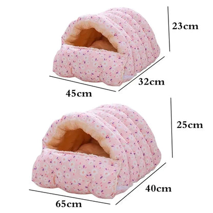 PurrNest™ – Cosy Winter Bed for Cats & Puppies