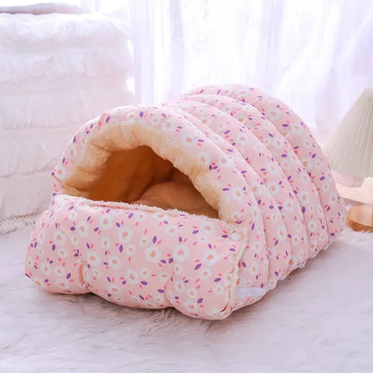PurrNest™ – Cosy Winter Bed for Cats & Puppies