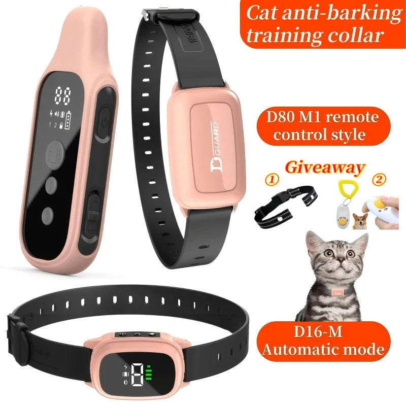 QuietPaws™ Vibration Collar – Stop Excessive Meowing Humanely