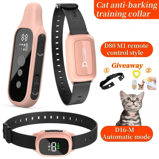 QuietPaws™ Vibration Collar – Stop Excessive Meowing Humanely