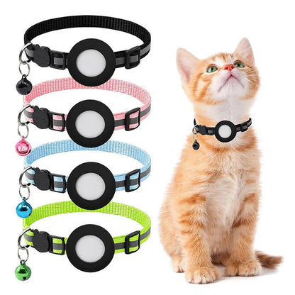 TrackTail™ – Silicone Anti-Lost Cat Collar for GPS Trackers