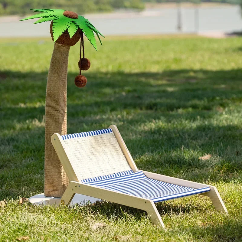 CocoTree™ Cat Tower – Fun Coconut Island Climbing Frame for Cats