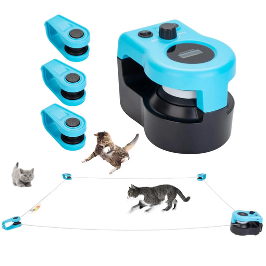 Hunt-n-Run™ Cat Treadmill – Interactive Toy for Indoor Cats