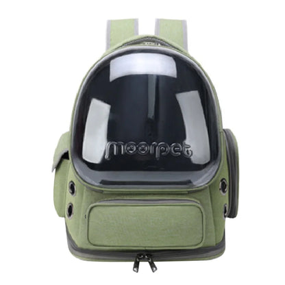 PawVoyage™ – Outdoor Transparent Pet Backpack for Comfortable Travel