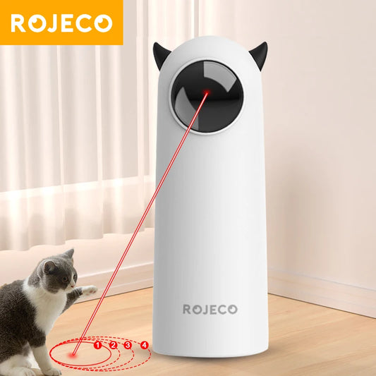 LaserPaws™ – Interactive Smart Cat Toy with LED Laser & Teasing Fun